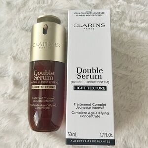 Clarins Double Serum Light Texture - Complete Age-Defying Concentrate 1.7 oz